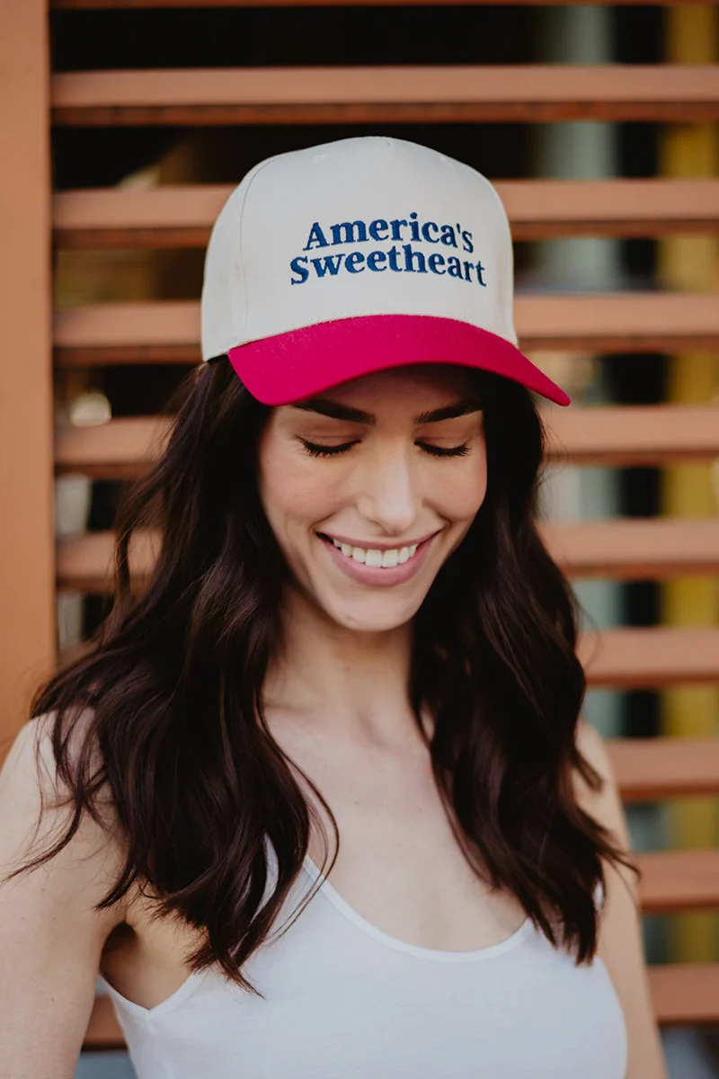 America's Sweetheart Classic Trucker Hats - Image 4
