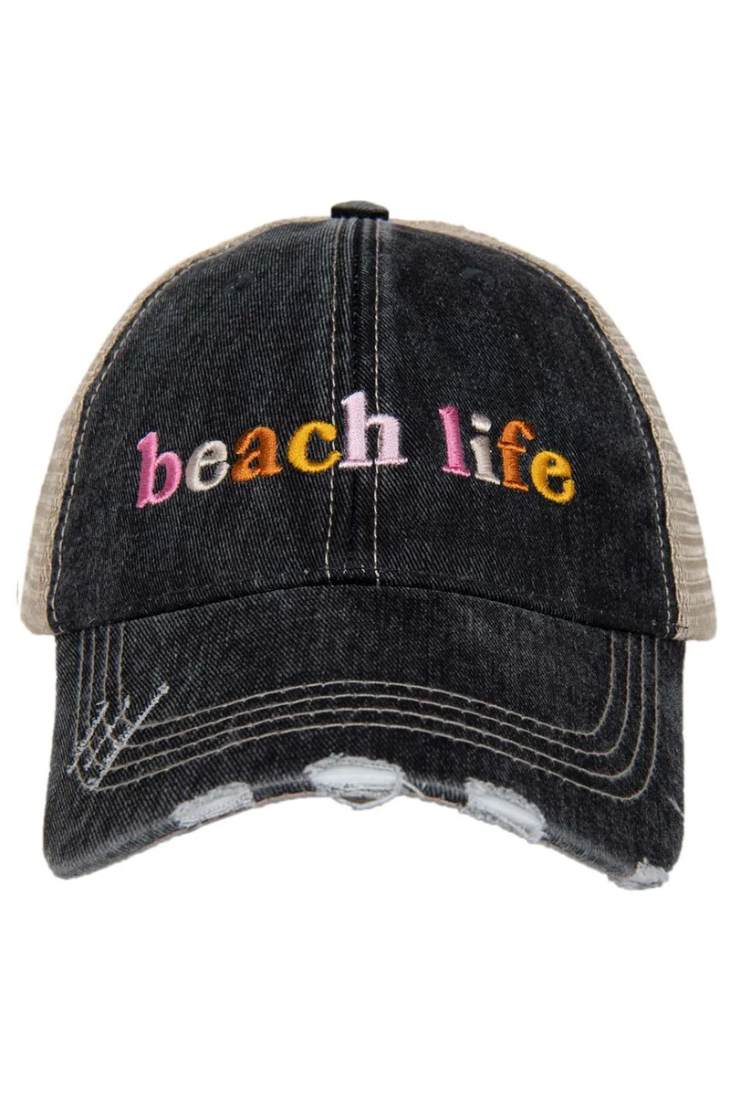 Beach Life Trucker Hat - Image 2