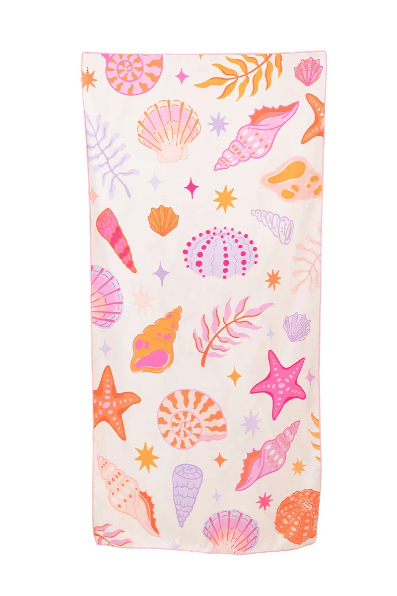 Beach Shells Reversible Quick Dry Towel - Image 6