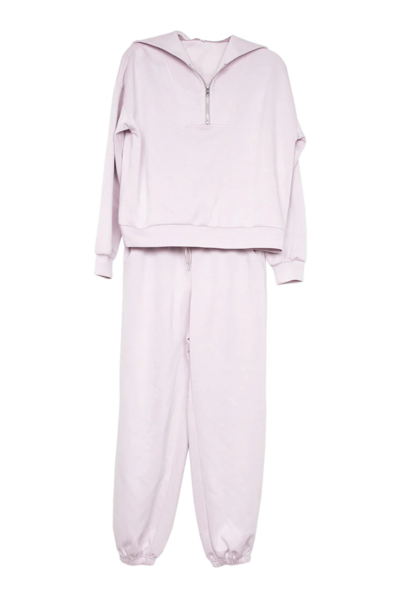 Blush Lounge Pants Two Piece Set - Image 2