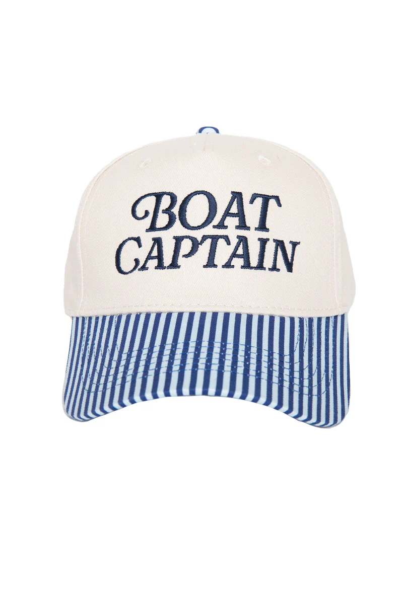 Boat Captain Two-Toned Vintage Hat - Image 13