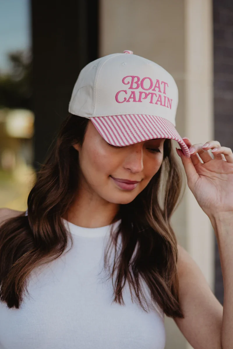 Boat Captain Two-Toned Vintage Hat - Image 3