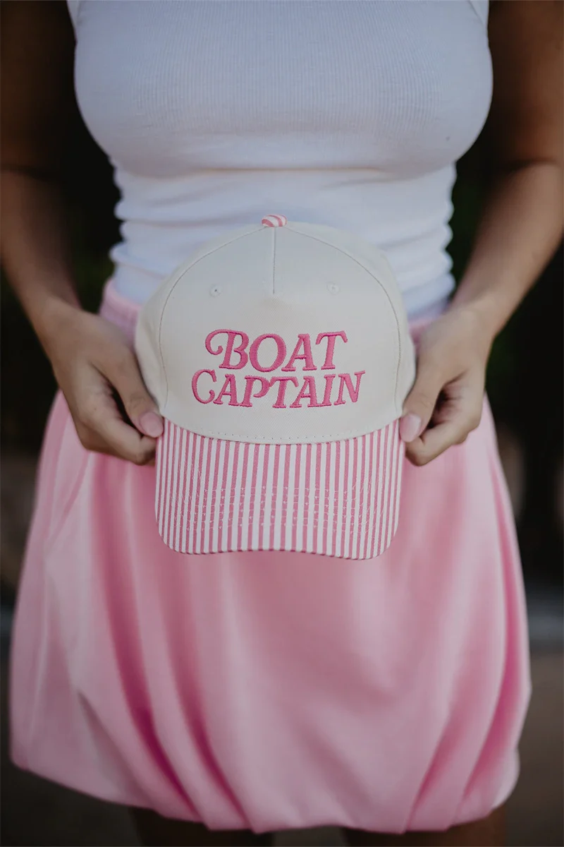 Boat Captain Two-Toned Vintage Hat - Image 5