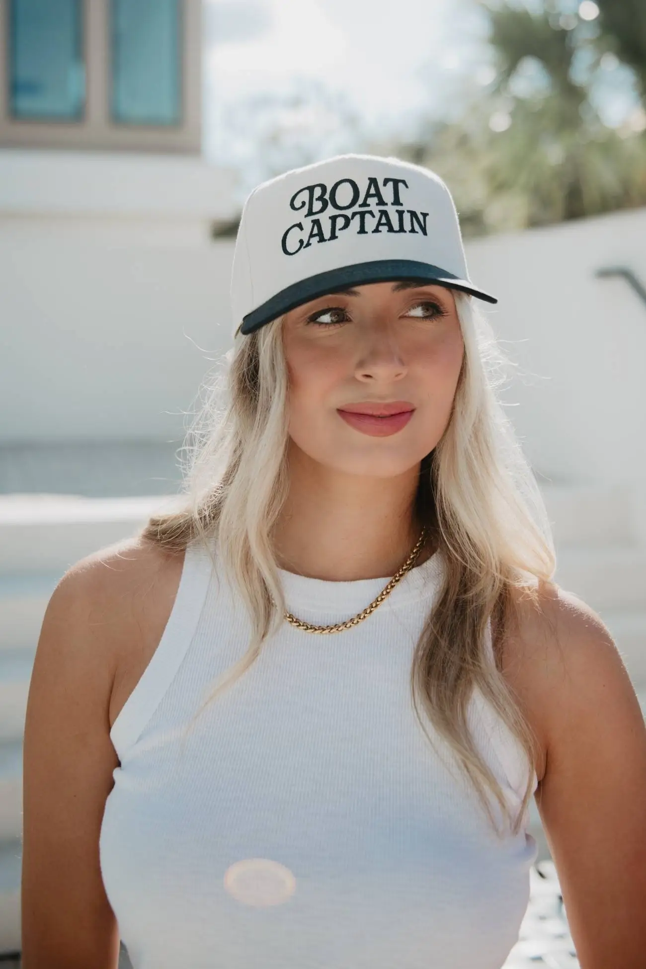 Boat Captain Two-Toned Vintage Hat - Image 6