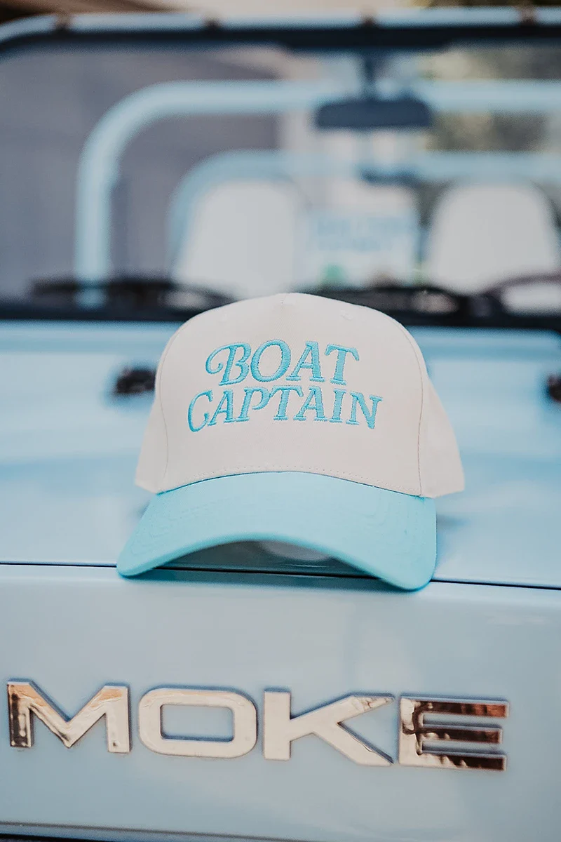 Boat Captain Two-Toned Vintage Hat - Image 7