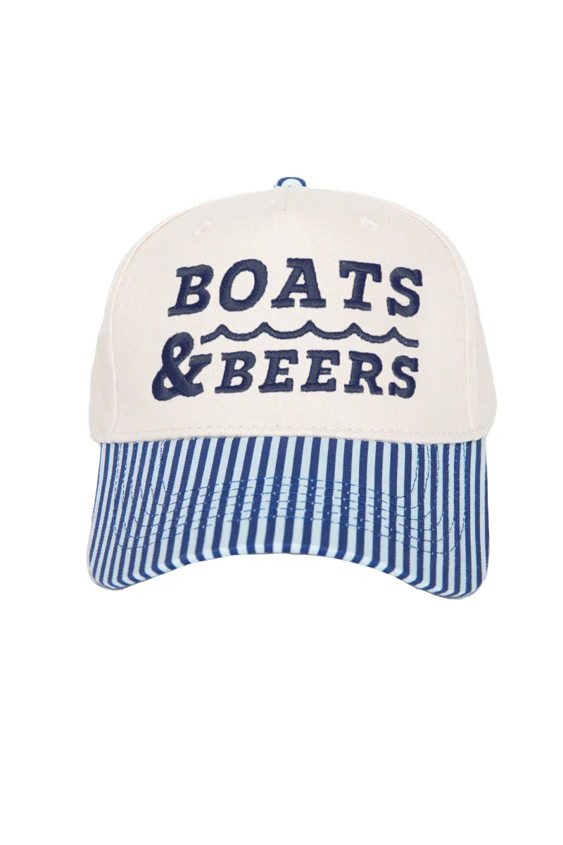 Boats & Beers Vintage Trucker Cap - Image 4
