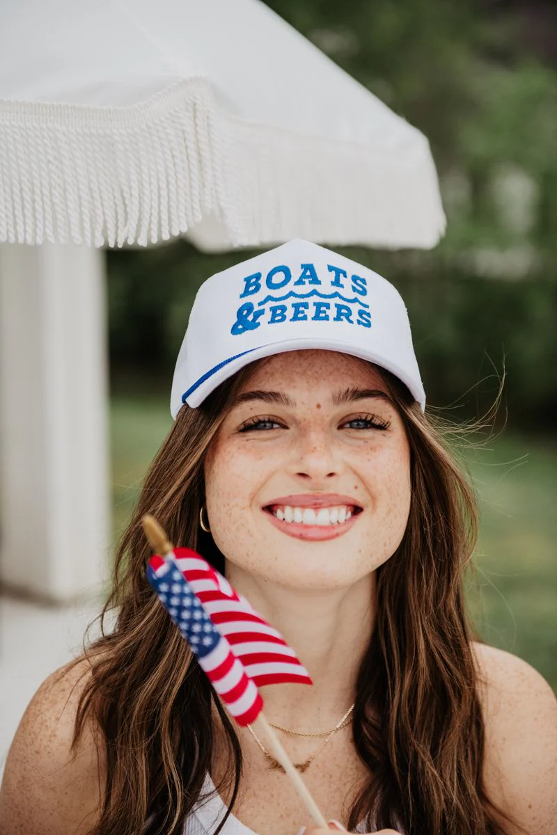Boats & Beers Trucker Cap for Lake - Image 2