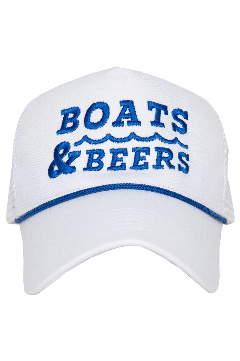 Boats & Beers Trucker Cap for Lake - Image 4