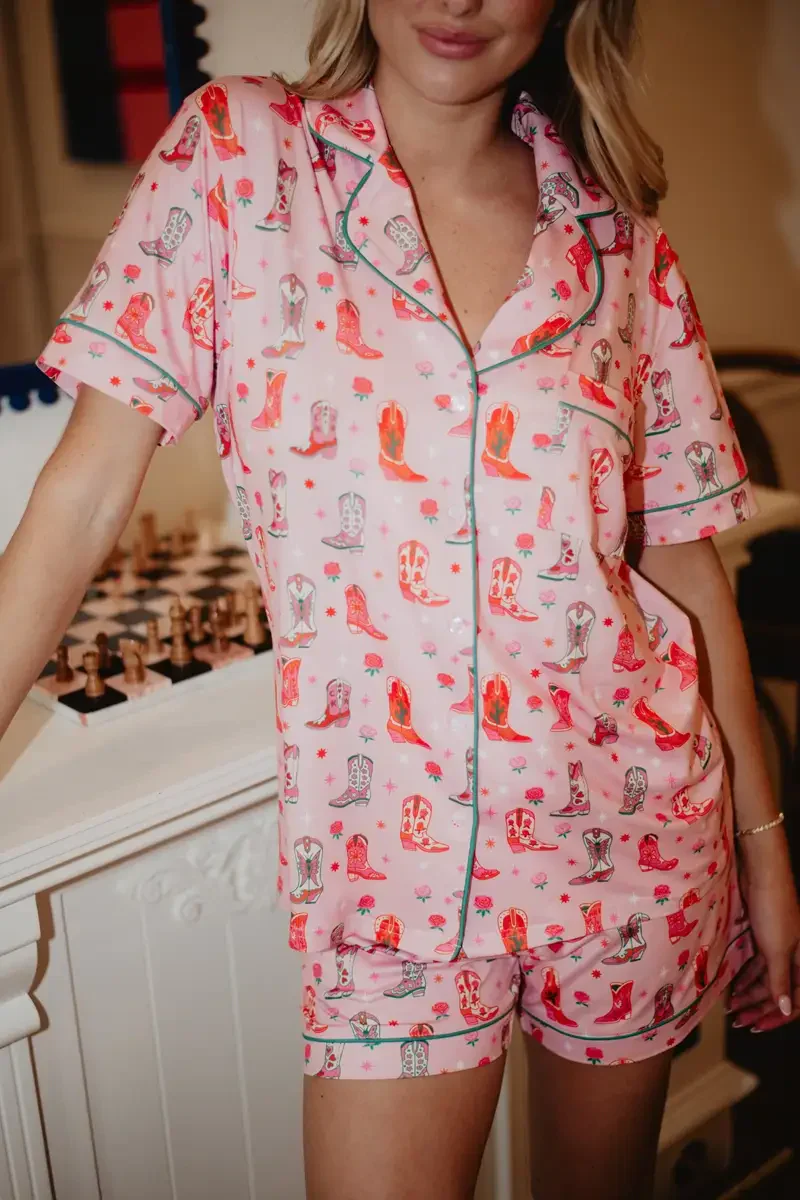 Boots & Roses Pajama Sets - Image 4