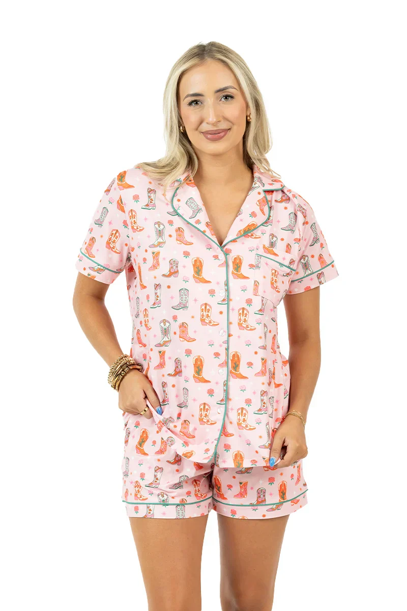 Boots & Roses Pajama Sets - Image 6