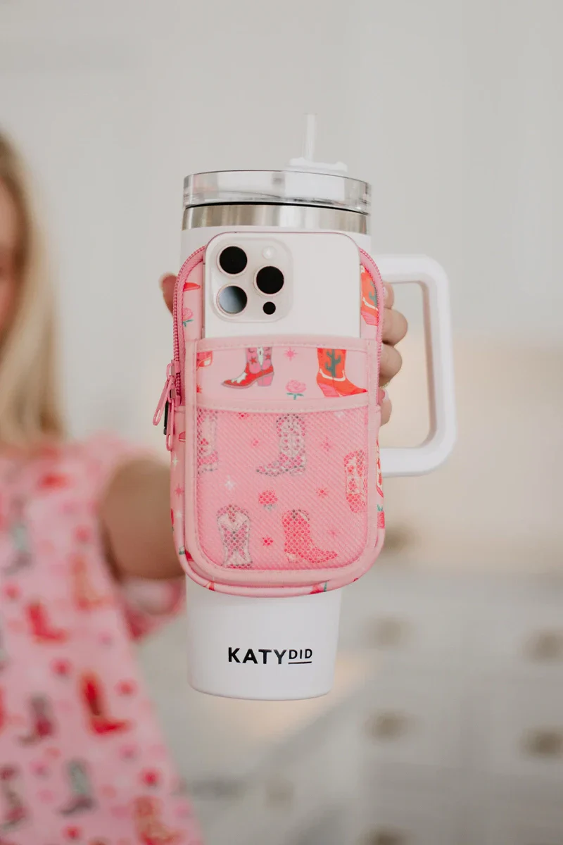 Boots & Roses Tumbler Pouch