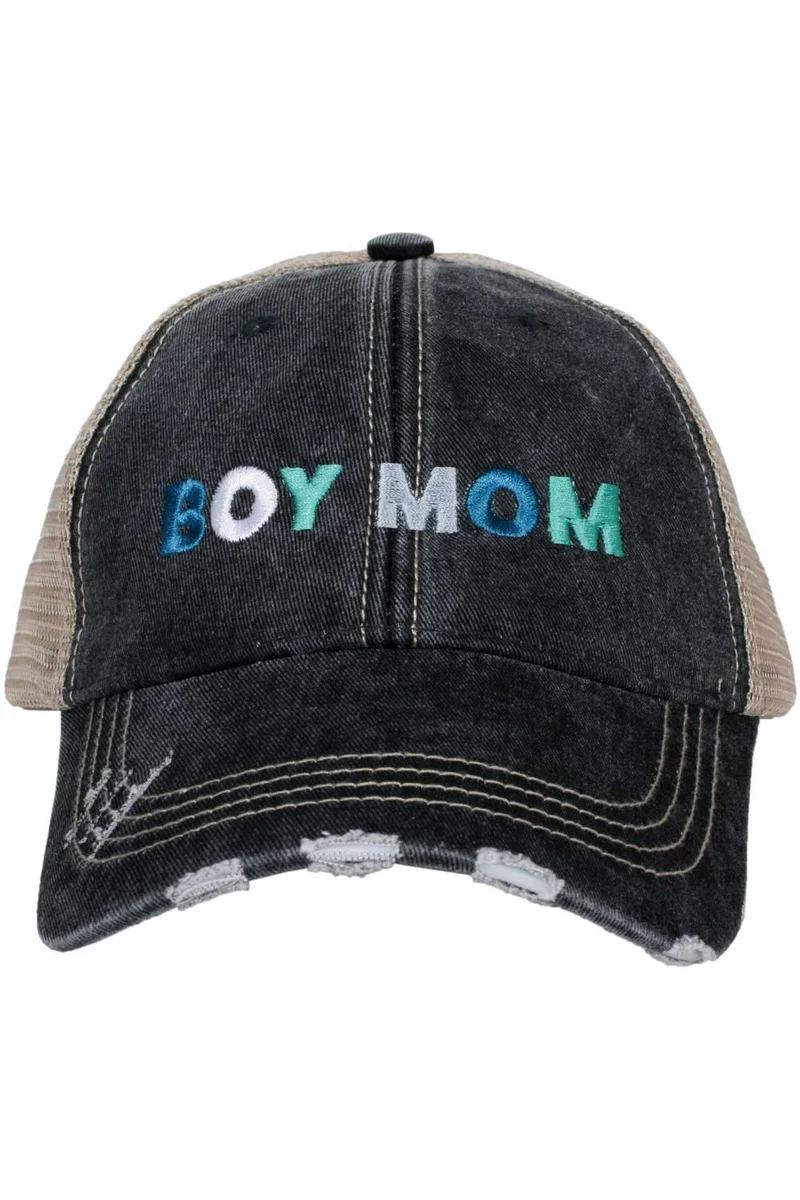 Boy Mom Women's Trucker Hats - Multicolored - Image 3