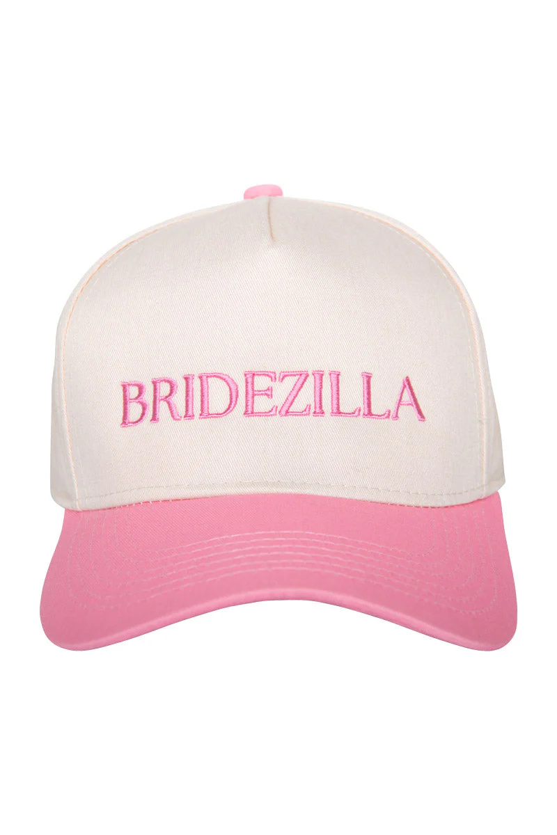 BRIDEZILLA Two-Toned Vintage Hat - Image 3