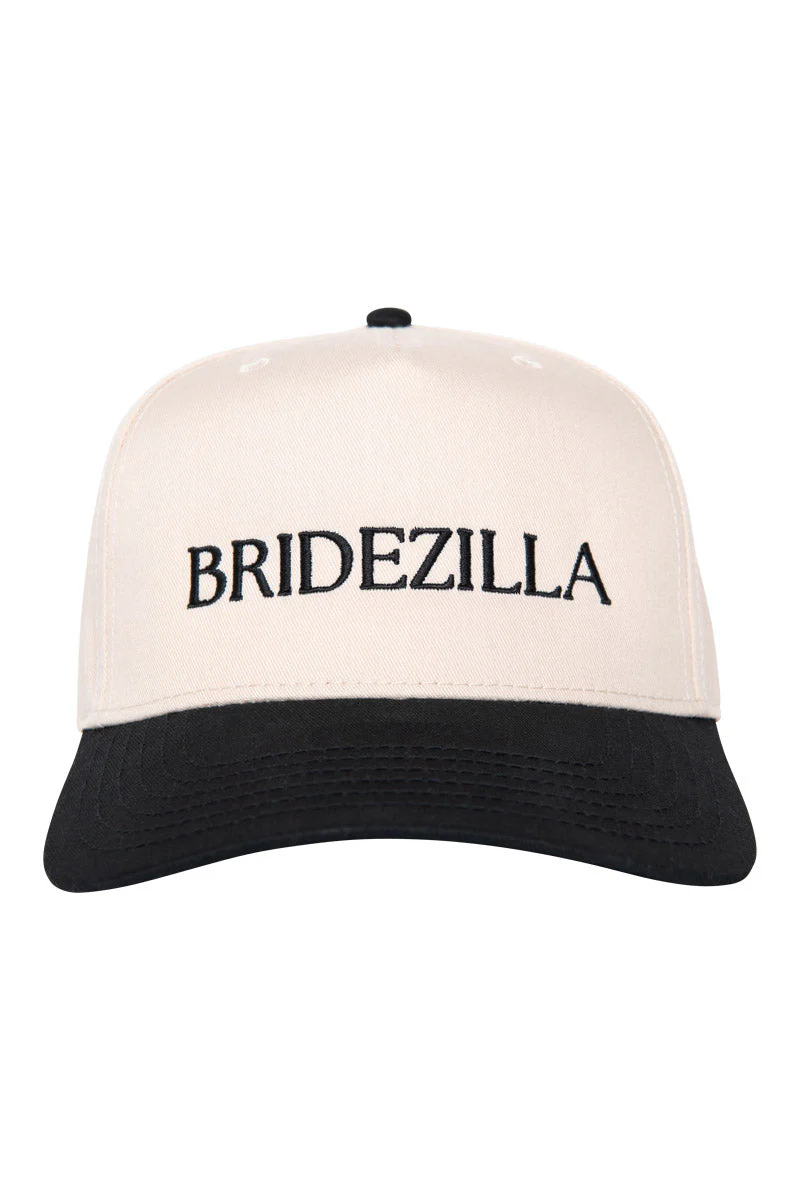 BRIDEZILLA Two-Toned Vintage Hat - Image 4