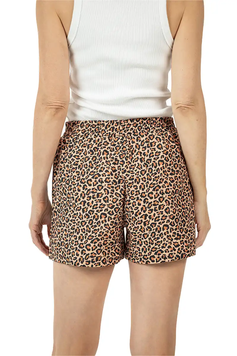 Brown Leopard Print Boxer Shorts - Image 8