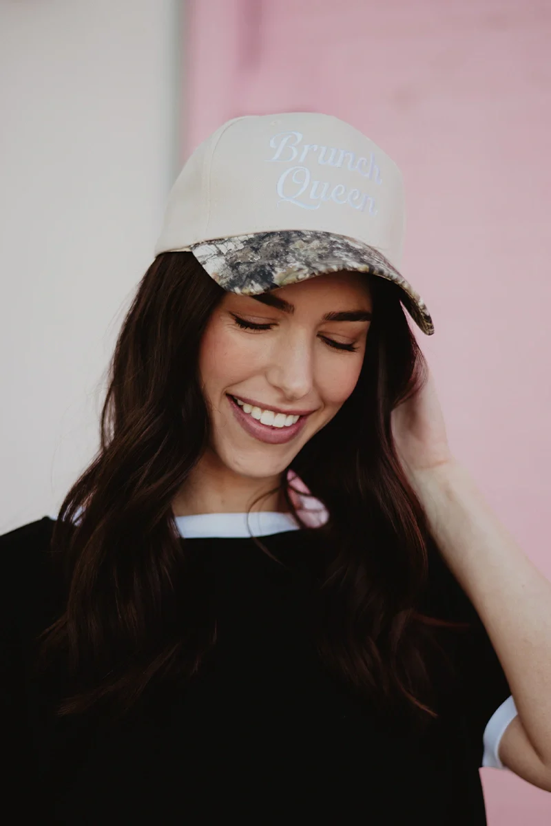 Brunch Queen Trucker Hats Vintage - Image 5