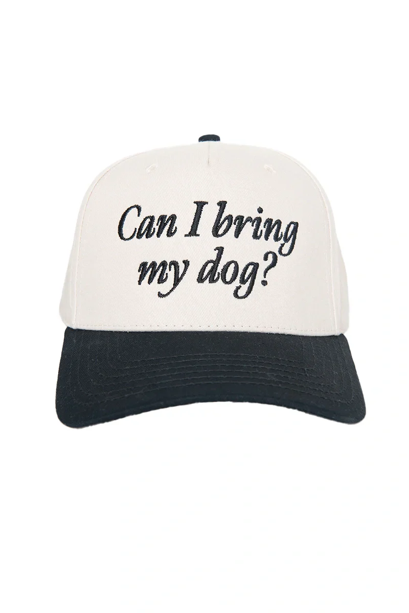 Can I Bring My Dog? Vintage Trucker Cap - Image 7