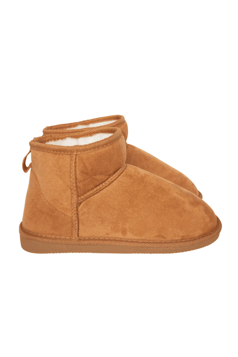 Chestnut Mini Ankle Fur Boots Women - Image 4