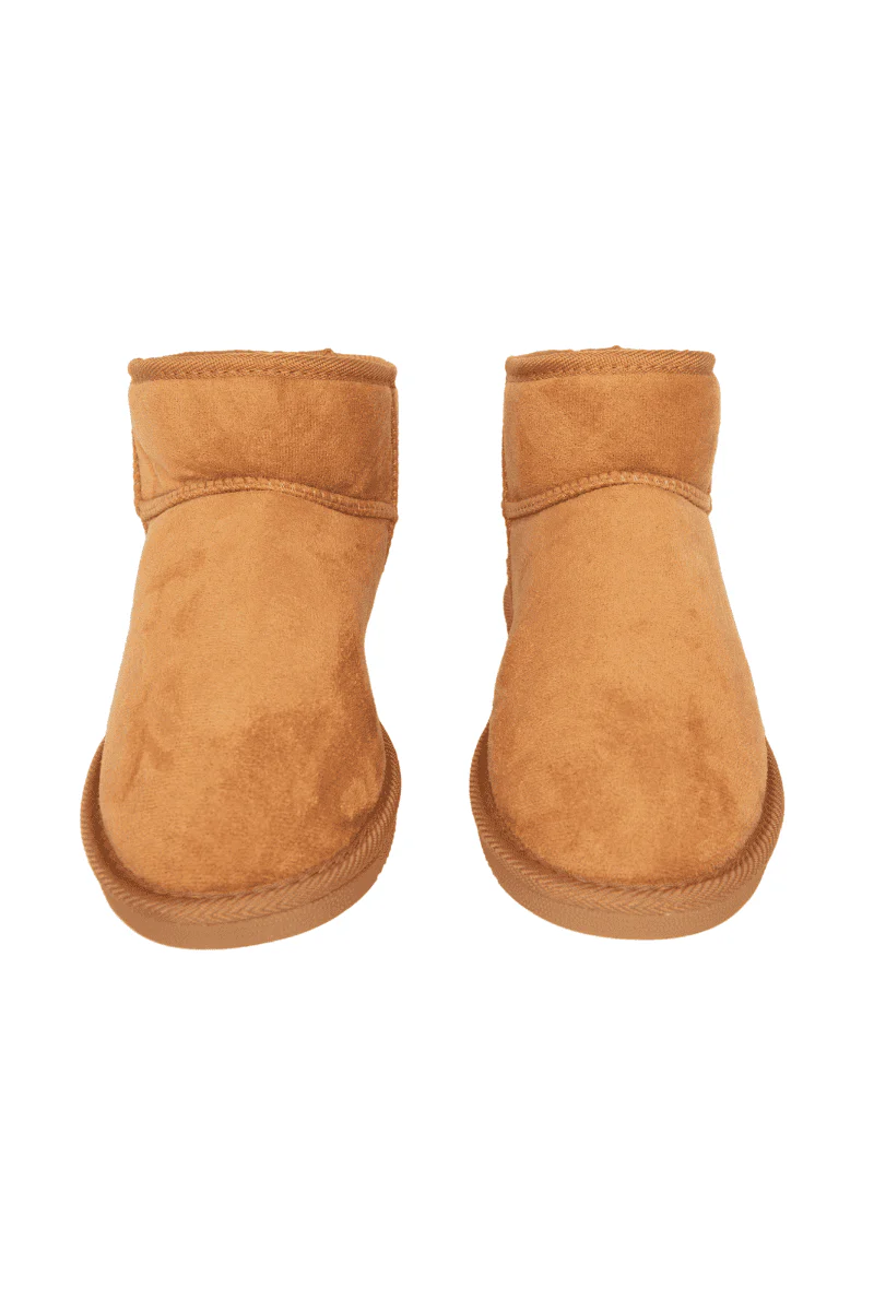 Chestnut Mini Ankle Fur Boots Women - Image 5