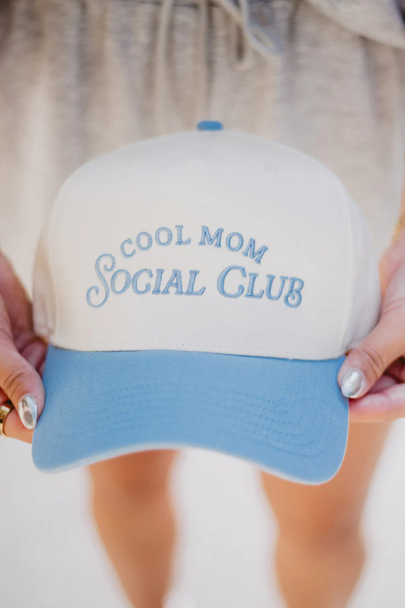 Cool Mom Social Club Two-Toned Vintage Hat - Image 2