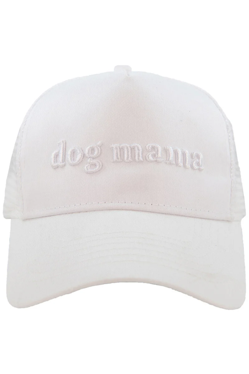 Dog Mama 3-D Embroidered Trucker Hat - Image 2