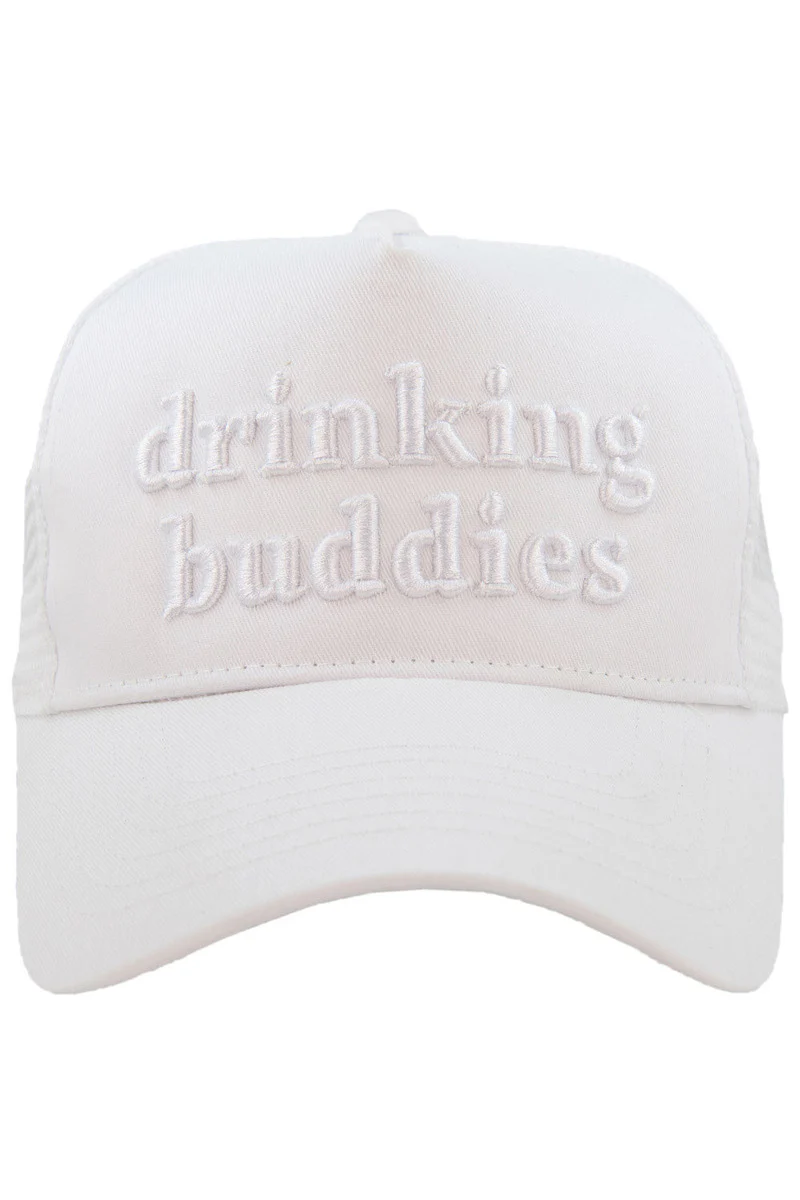 Drinking Buddies 3-D Embroidered Trucker Hat - Image 2