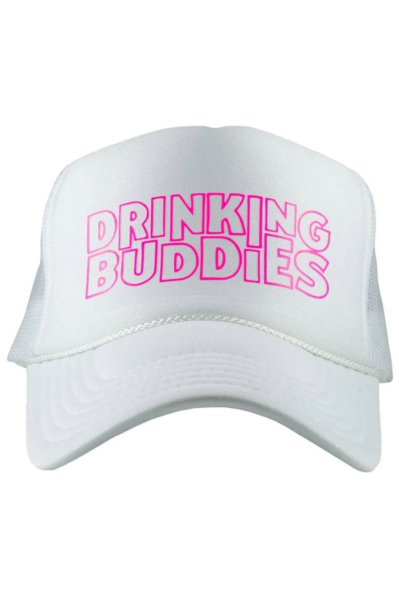 Drinking Buddies DECAL Foam Trucker Hat - Image 4