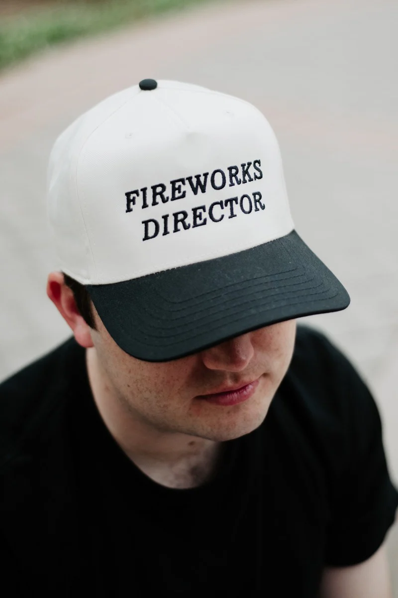 Fireworks Director Two-Toned Hats - Image 3
