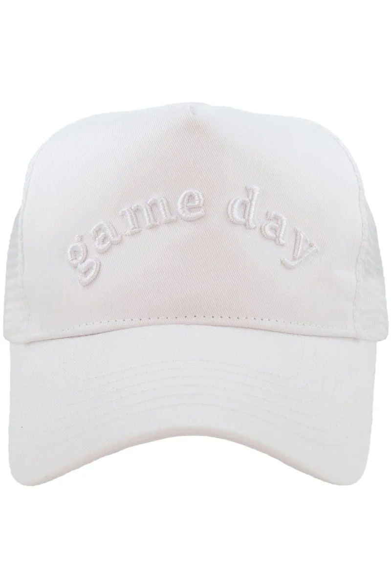Game Day 3-D Embroidered Hat for Women - Image 3