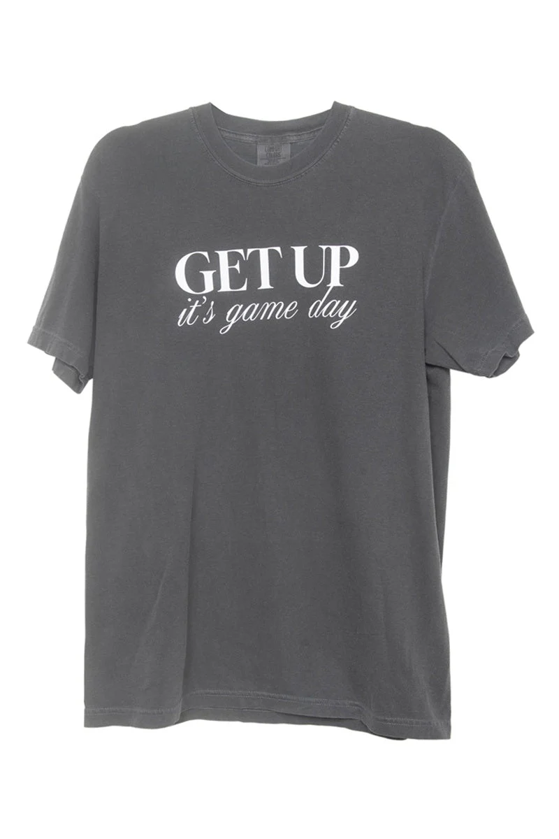Get Up It's Game Day Graphic Tee for Women - Image 7