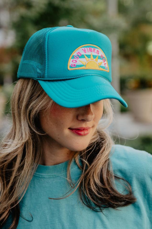 Good Vibes Only Patch Foam Snapback - Image 2