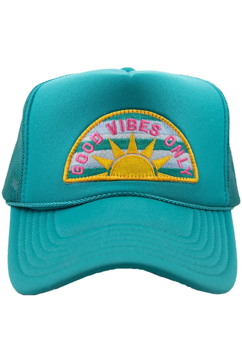 Good Vibes Only Patch Foam Snapback - Image 6
