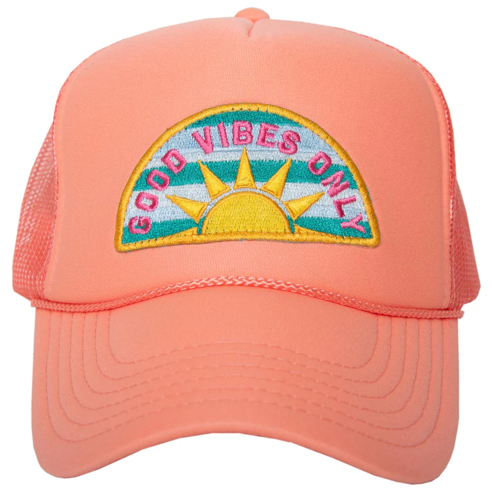 Good Vibes Only Patch Foam Snapback - Image 8