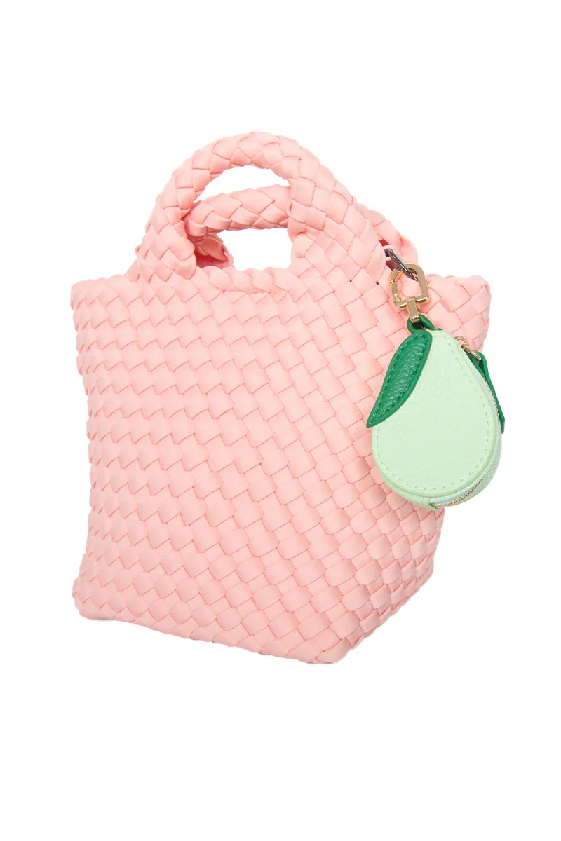 Green Pear Coin Pouch Keychain - Image 4