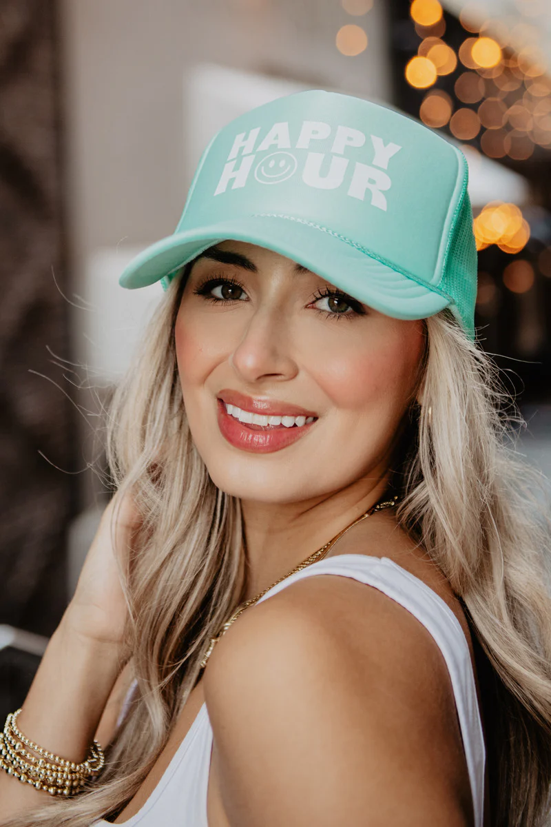 Happy Hour Foam Trucker Hat - Image 2