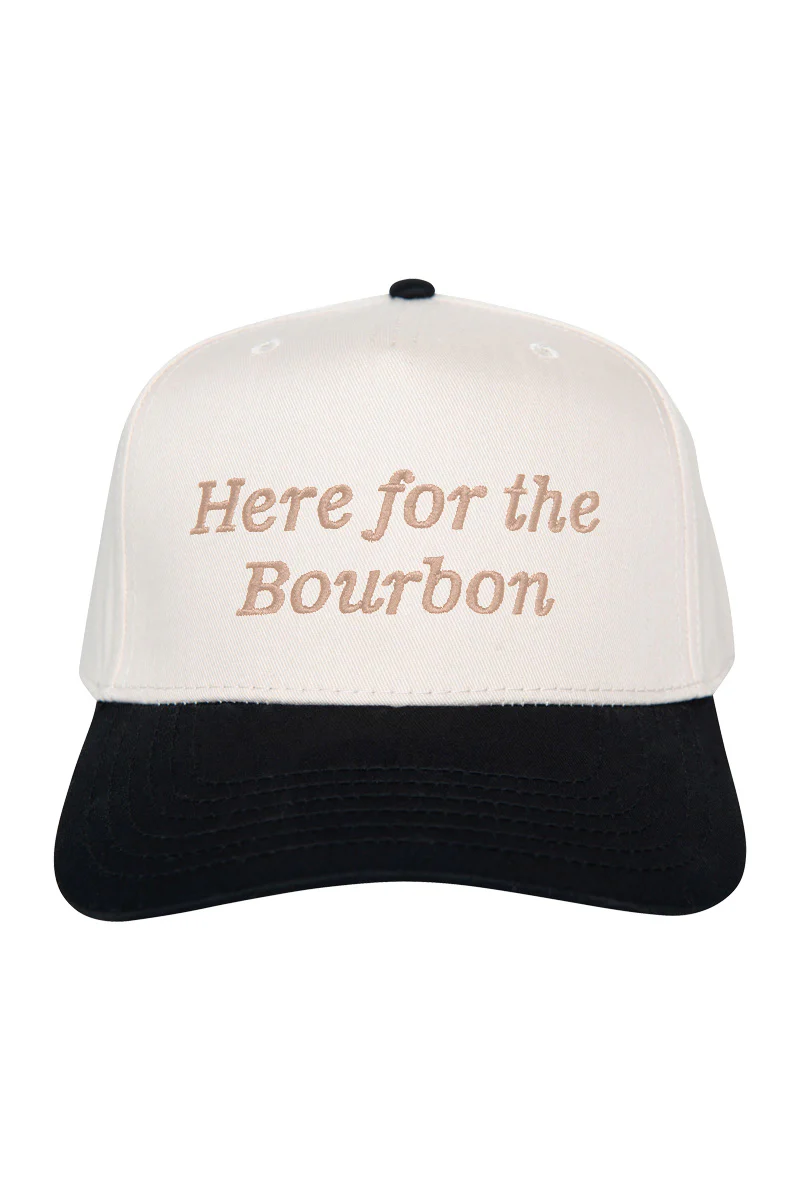 Here For the Bourbon Men's Two Toned Hat - Image 5