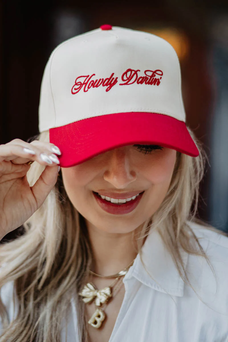 Howdy Darlin' Two-Toned Vintage Hat - Image 3