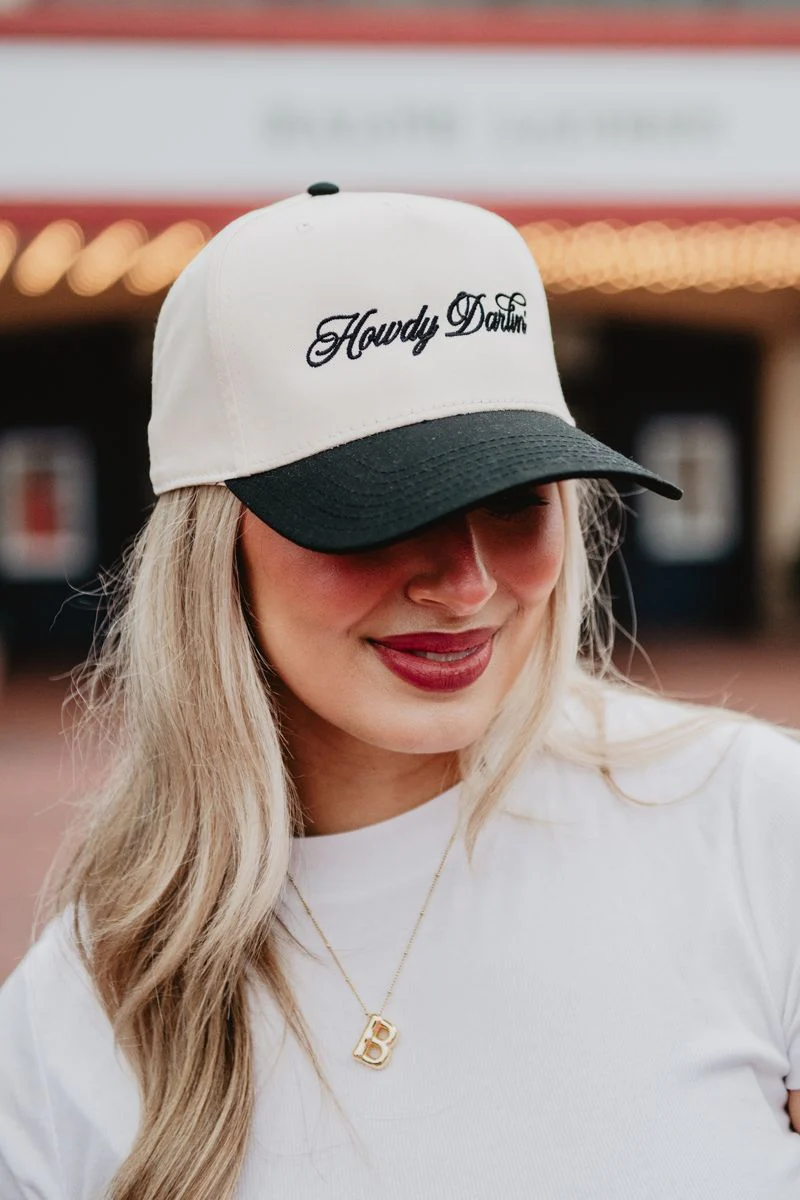 Howdy Darlin' Two-Toned Vintage Hat - Image 5