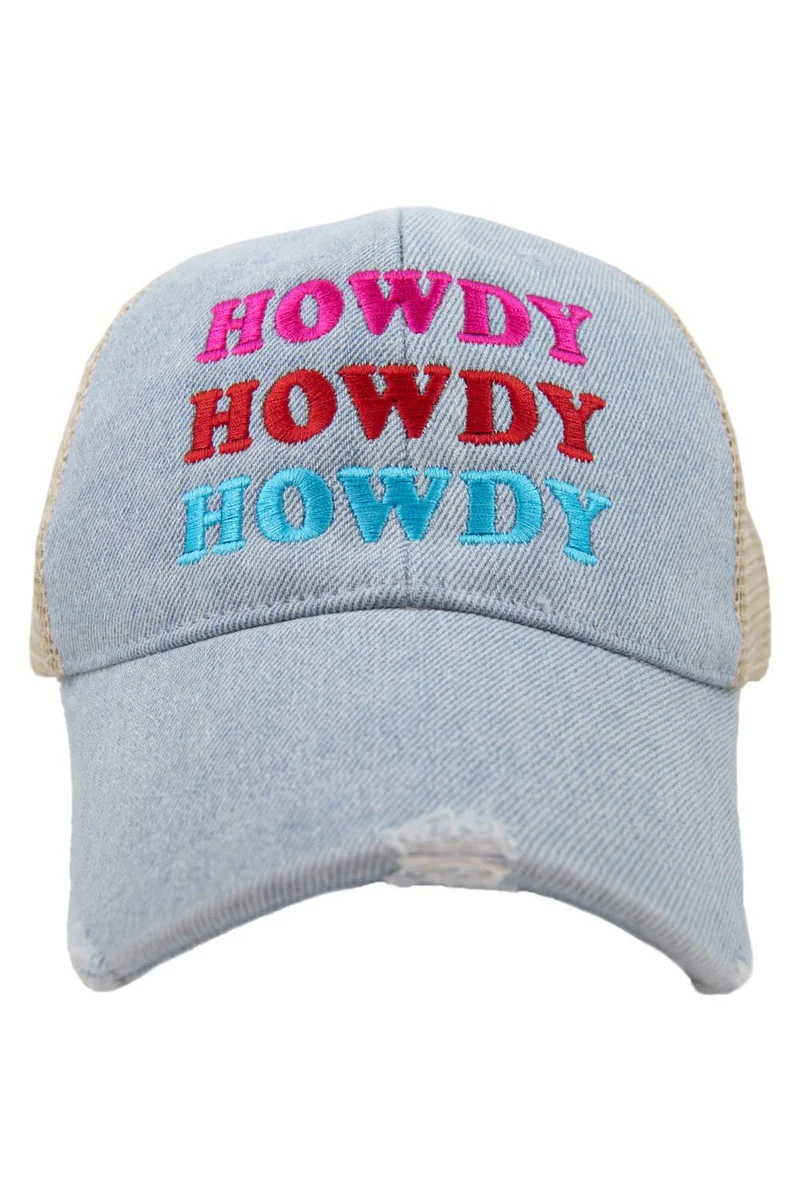 HOWDY HOWDY HOWDY Trucker Hat - Image 2