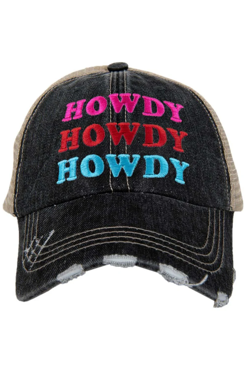 HOWDY HOWDY HOWDY Trucker Hat - Image 3
