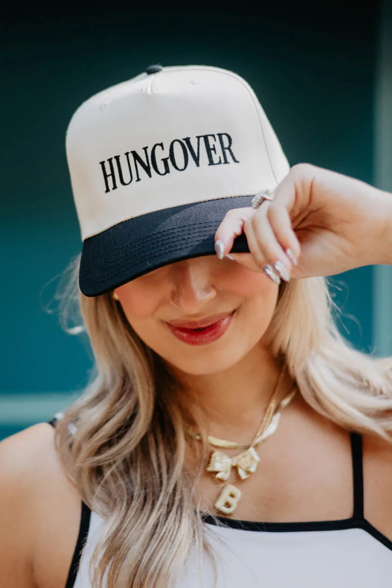 HUNGOVER Two-Toned Vintage Hat - Image 4