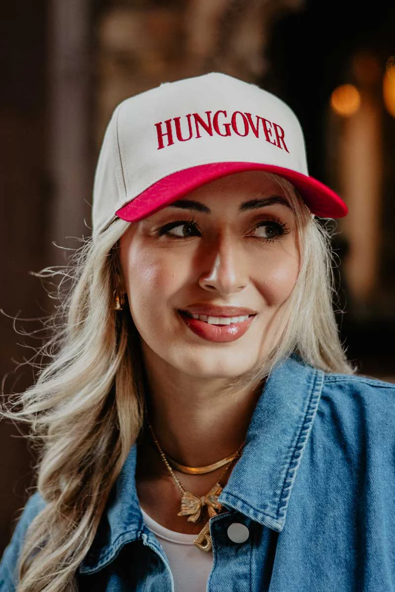 HUNGOVER Two-Toned Vintage Hat - Image 5