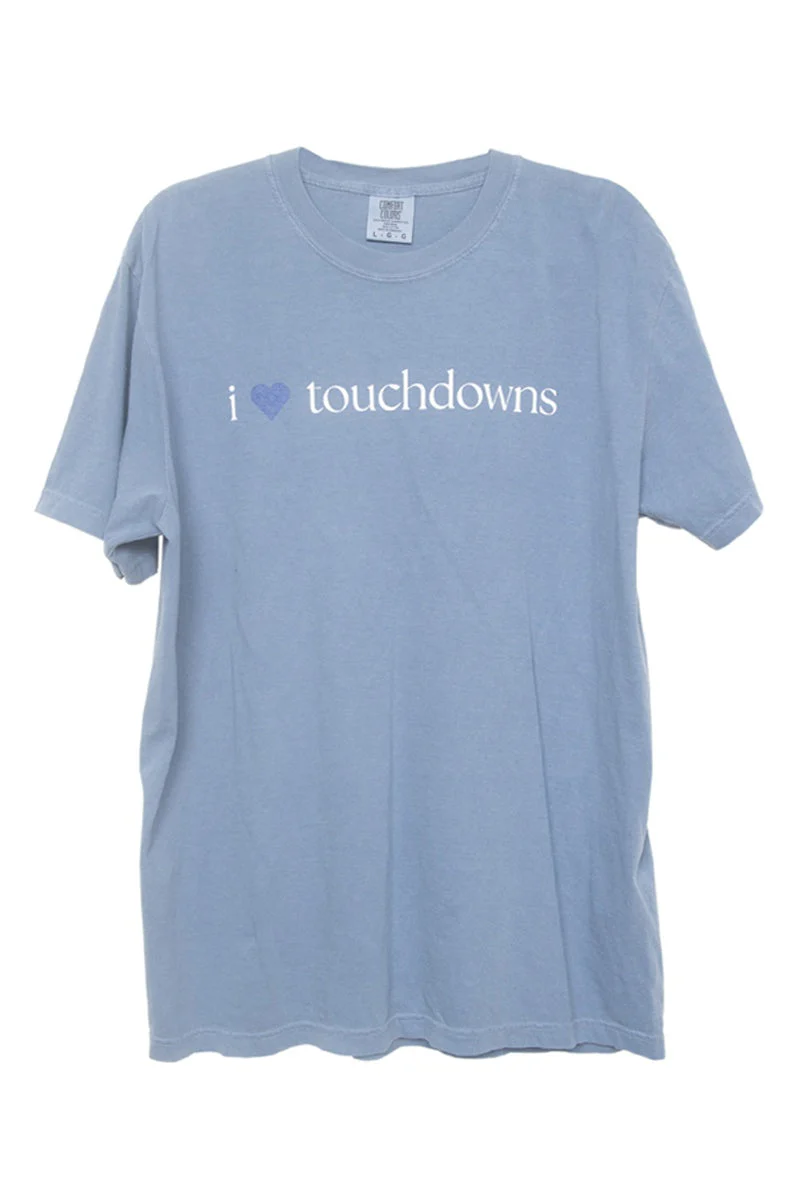 I Heart Touchdowns Women's Graphic Tee - Image 7