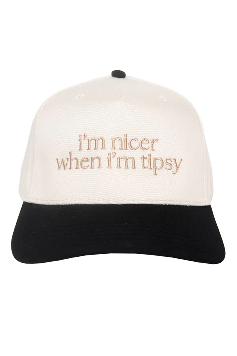 I'm Nicer When I'm Tipsy Retro Trucker Hats - Image 12