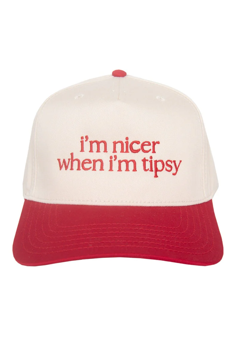 I'm Nicer When I'm Tipsy Retro Trucker Hats - Image 13
