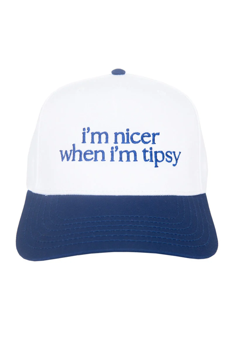 I'm Nicer When I'm Tipsy Retro Trucker Hats - Image 14