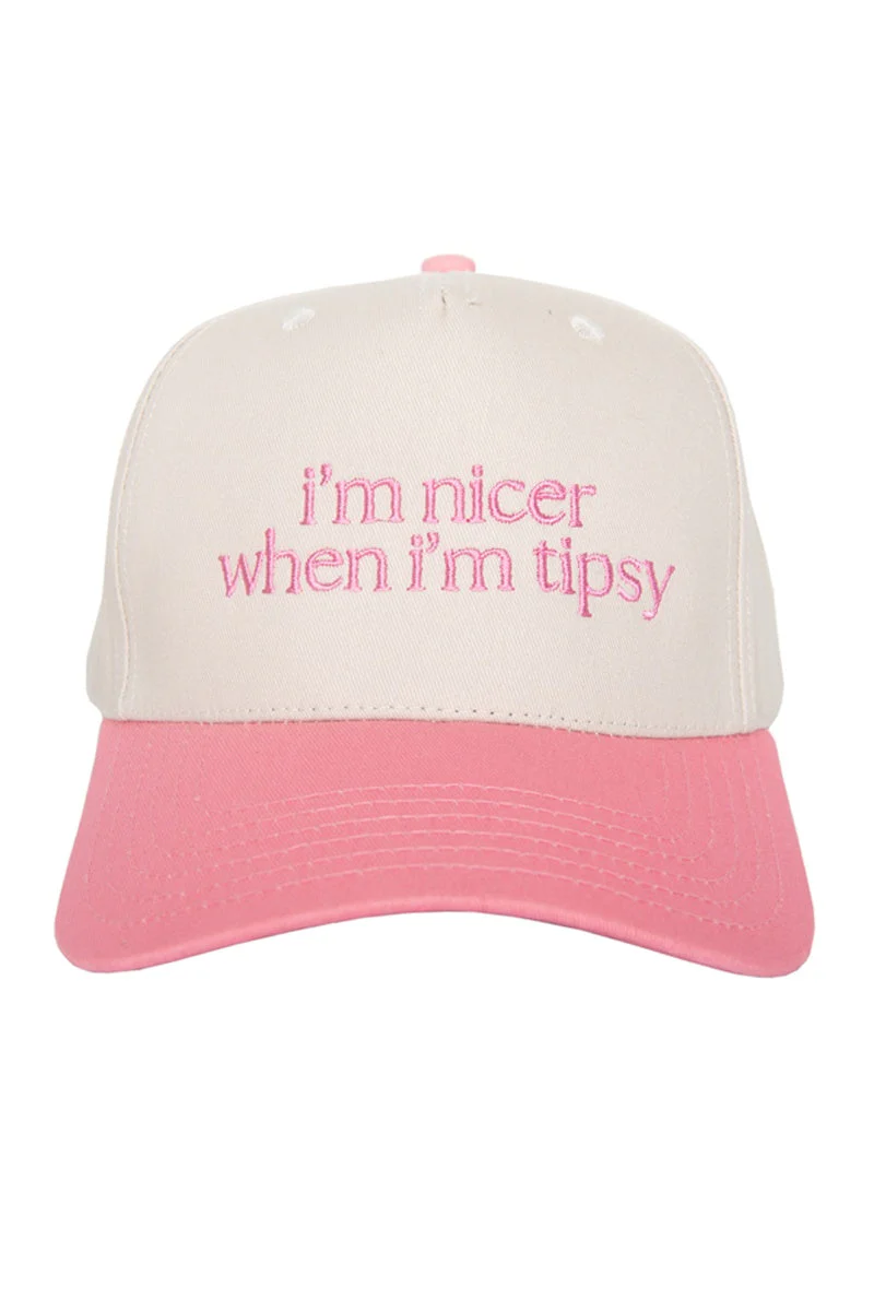 I'm Nicer When I'm Tipsy Retro Trucker Hats - Image 15