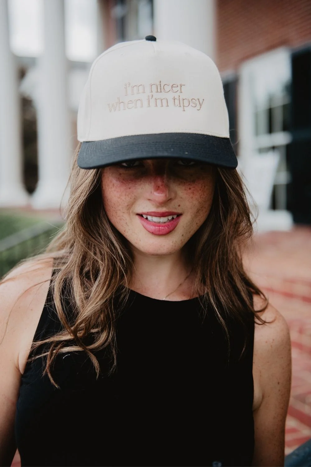 I'm Nicer When I'm Tipsy Retro Trucker Hats - Image 2