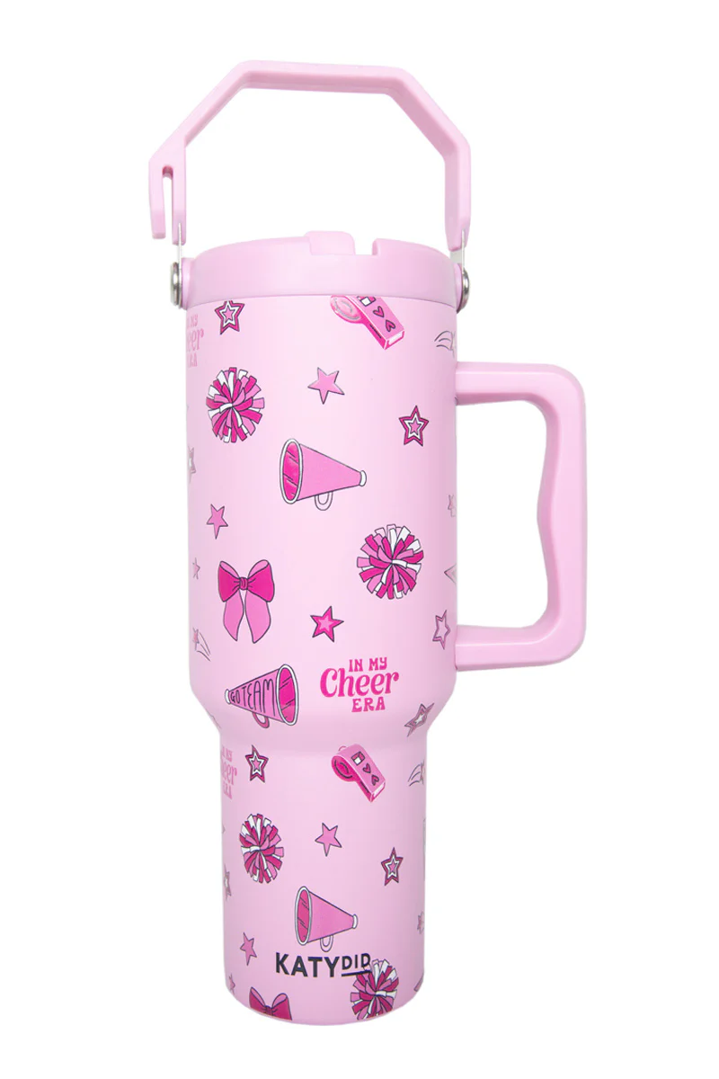 In My Cheer Era 38 Oz Tumbler with Lid Handle - Image 2