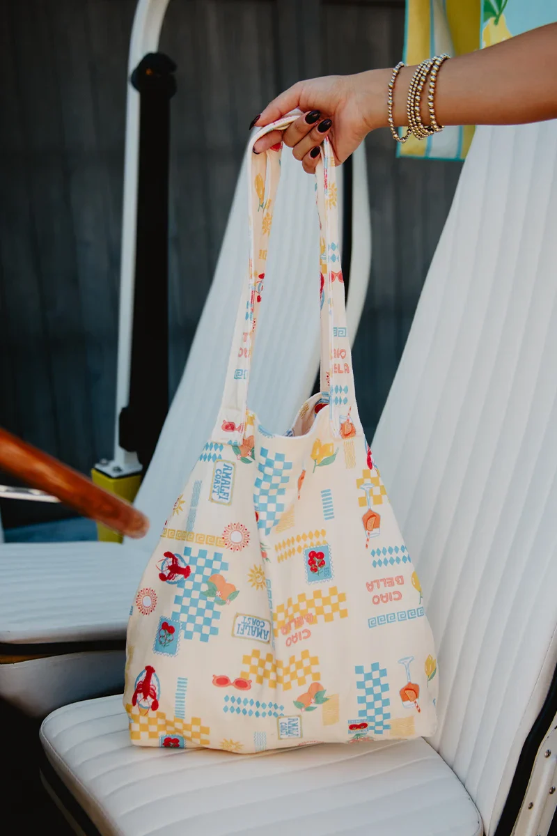 Italian Summer Beach Tote